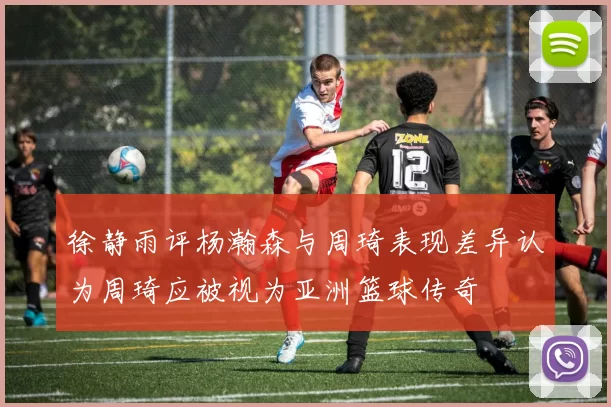 徐静雨评杨瀚森与周琦表现差异认为周琦应被视为亚洲篮球传奇